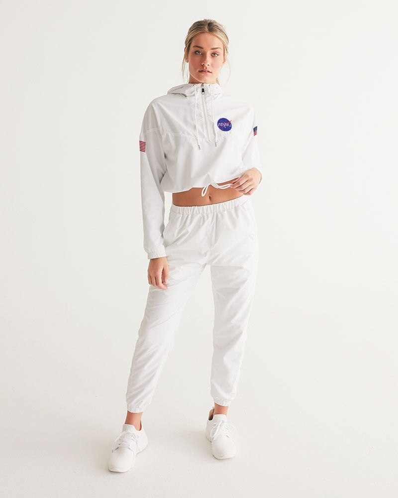ALL THE WAY UP SPACE Women's Cropped Windbreaker