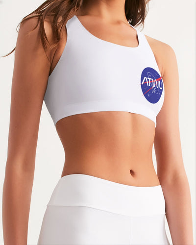 ALL THE WAY UP SPACE Women's Seamless Sports Bra