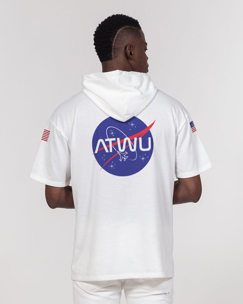 ALL THE WAY UP SPACE Men's Premium Heavyweight Short Sleeve Hoodie