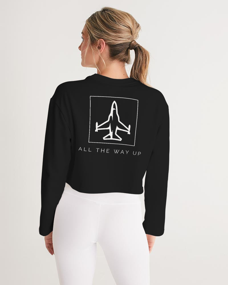 All The Way Up Women's Cropped Sweatshirt