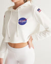 ALL THE WAY UP SPACE Women's Cropped Hoodie