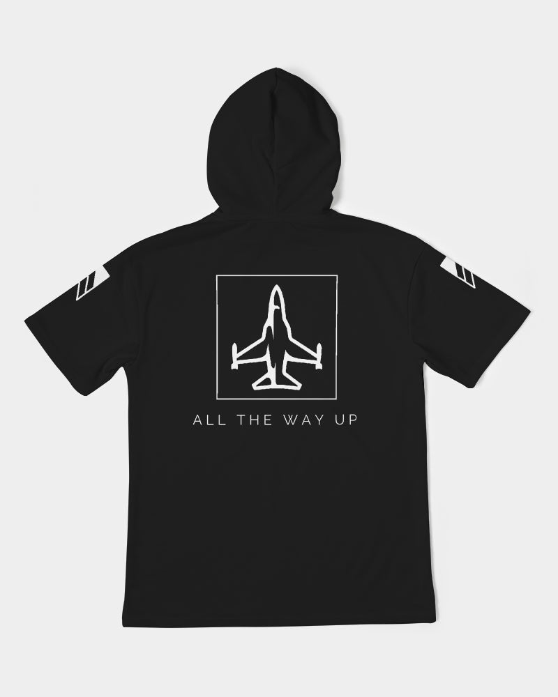 All The Way Up Men's Premium Heavyweight Short Sleeve Hoodie