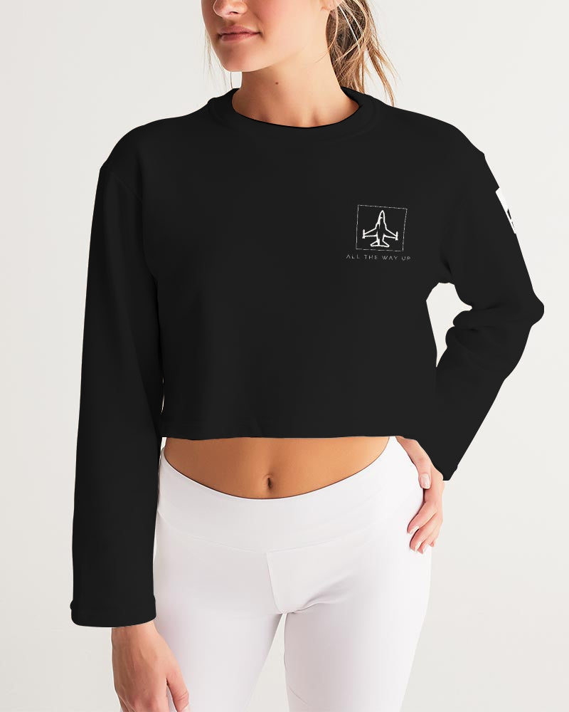 All The Way Up Women's Cropped Sweatshirt